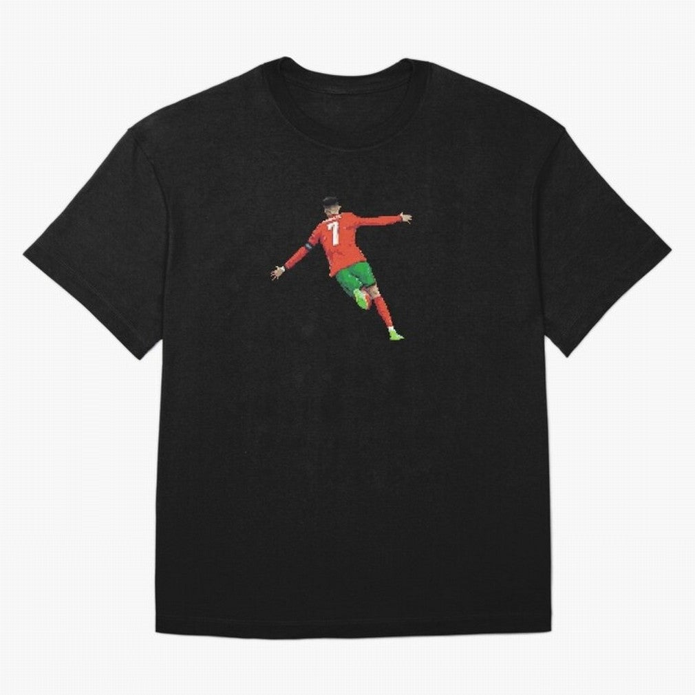 Cristiano Ronaldo Oversized T-Shirt Capture Stadium Memories from FIFA World Cup 2026 USA Canada Mexico for Fans of Messi and England and Germany, Bringing Game Day Rituals, Football Legends, Country Pride and the Road to the Final; Made for