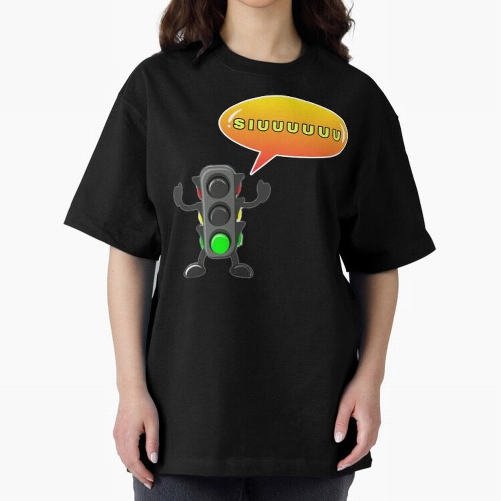 traffic light Siuuu Cristiano ronaldo goal Oversized T-Shirt Bring a Vintage Feel to FIFA World Cup 2026 USA Canada Mexico for Fans of Neymar, Haaland and Cristiano Ronaldo and Germany, Bringing Stadium Memories, Football Loyalty, International
