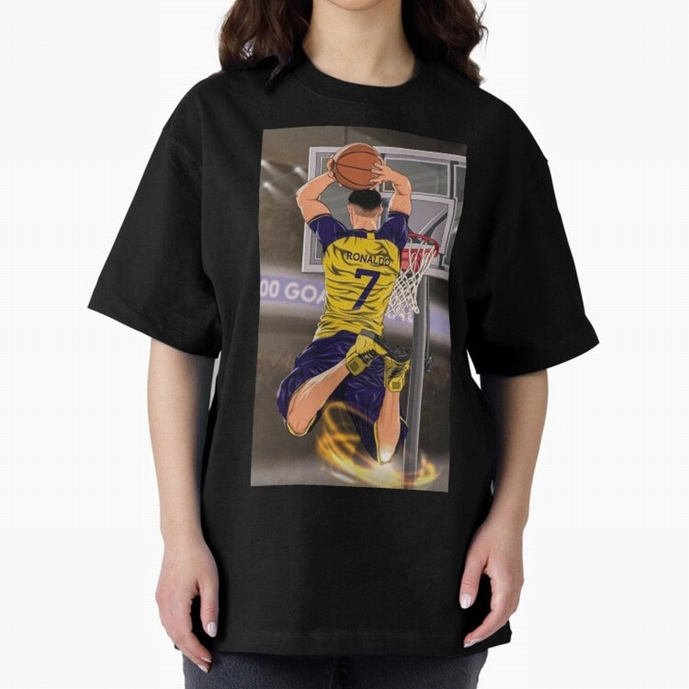 cr7 Oversized T-Shirt Support Iconic Players in the FIFA World Cup 2026 Journey through Messi, CR7 and Mbappe Highlights, England, France and Netherlands Pride, Football Festival Excitement, Trophy Ambitions, Country Rivalries and Star Player Buzz;