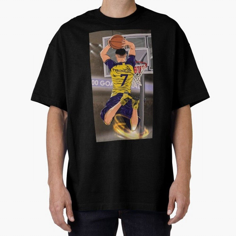 cr7 Oversized T-Shirt Support Iconic Players in the FIFA World Cup 2026 Journey through Messi, CR7 and Mbappe Highlights, England, France and Netherlands Pride, Football Festival Excitement, Trophy Ambitions, Country Rivalries and Star Player Buzz;