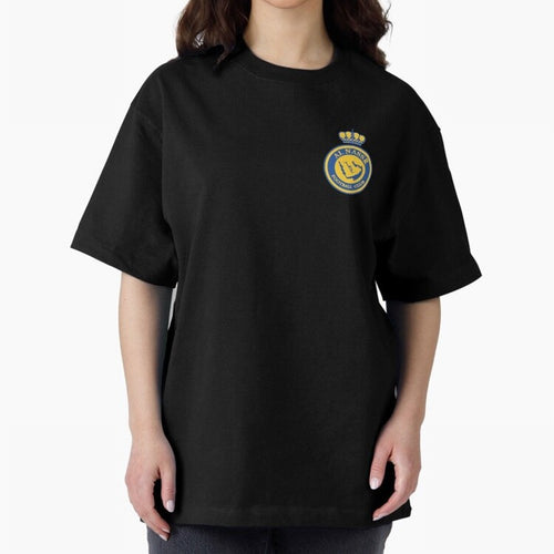 Al-Nassr Football Club Oversized T-Shirt Step into the FIFA World Cup 2026 USA Canada Mexico Journey through Cristiano Ronaldo Highlights, Portugal Pride, Football Passion, Legendary Performances, Festival Vibes and Supporter Community; Perfect for