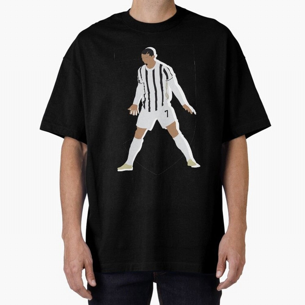 Cristiano Ronaldo 3 Oversized T-Shirt Stand Out with Spirit from FIFA World Cup 2026 Group Stage Spirit, Celebrating Brazil, CR7, Championship Spirit, Famous Goals, Roaring Crowds and International Football Unity; Built for Supporters Chasing