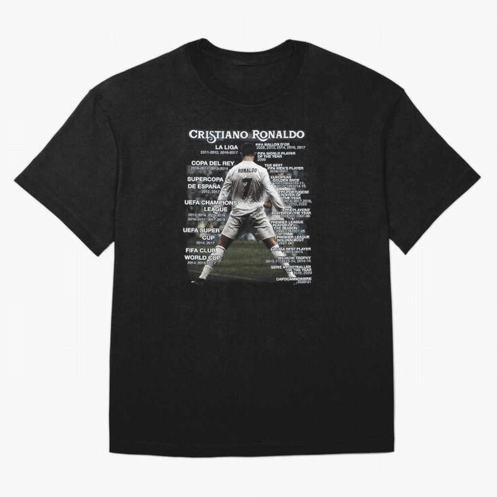 Cristiano Ronaldo Stats Oversized T-Shirt Keep Football History Alive during FIFA World Cup 2026 USA Canada Mexico Celebrating CR7, Brazil, Portugal and Argentina Energy, Championship Spirit, Famous Goals, Roaring Crowds and International Football