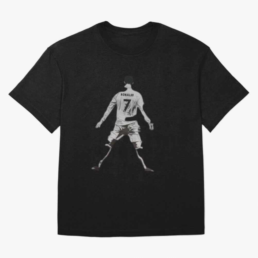 cristiano ronaldo Oversized T-Shirt Unlock the FIFA World Cup 2026 Group Stage Journey through Haaland and Mbappe Highlights, Portugal, Spain and Germany Pride, Retro Football Energy, Iconic Rivalries, Trophy Chase Drama and Stadium Atmosphere;