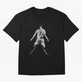 cristiano ronaldo Oversized T-Shirt Unlock the FIFA World Cup 2026 Group Stage Journey through Haaland and Mbappe Highlights, Portugal, Spain and Germany Pride, Retro Football Energy, Iconic Rivalries, Trophy Chase Drama and Stadium Atmosphere;