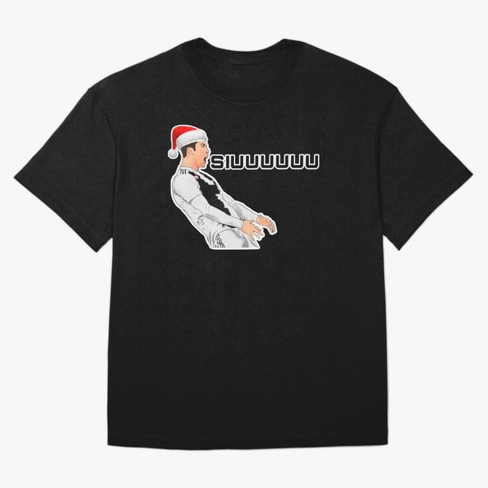 Siuuu Cristiano ronaldo funny Oversized T-Shirt Celebrate Football Heritage in FIFA World Cup 2026 Group Stage Made for Messi, CR7 and Mbappe, Brazil, Portugal and Argentina Energy, Champion Mindset, Group Stage Buzz, Knockout Tension and