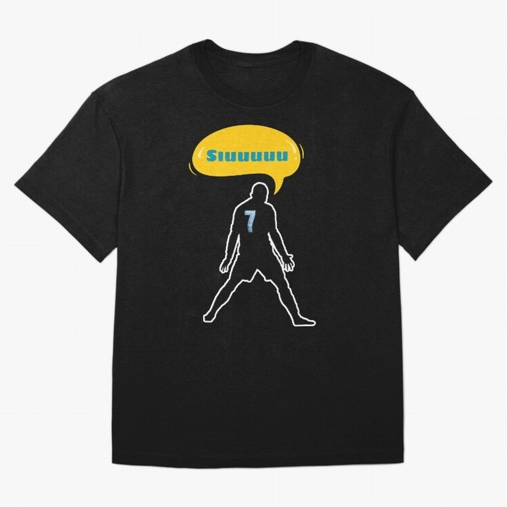 Siuuu Cristiano ronaldo goal Oversized T-Shirt Experience the Global Stage of FIFA World Cup 2026 USA Canada Mexico Spirit, Driven by Spain and Netherlands, Cristiano Ronaldo, Soccer Culture, Superstar Moments, National Team Dreams and Competitive
