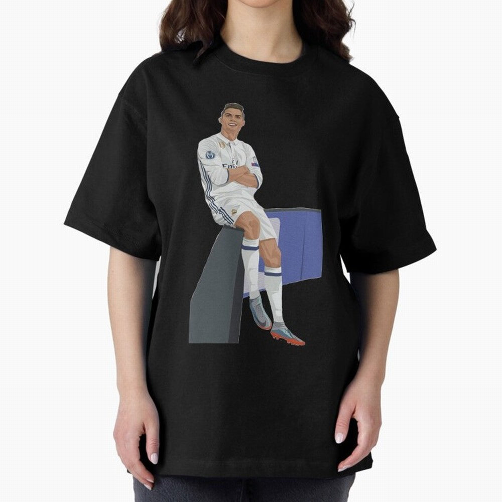 Cristiano Ronaldo Oversized T-Shirt Remember the FIFA World Cup 2026 Journey through Neymar, Haaland and Cristiano Ronaldo Highlights, Brazil, Portugal and Argentina Pride, Match Day Excitement, Supporter Culture, Golden Goals and Global Football