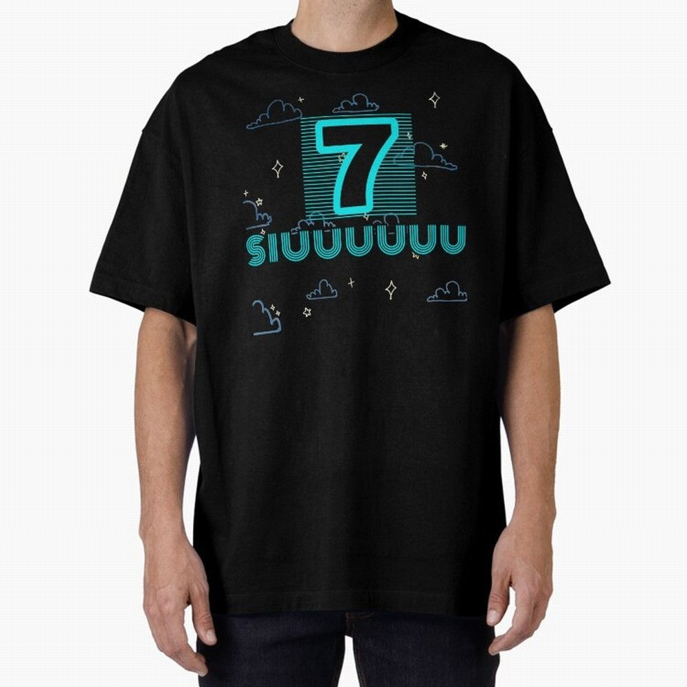 Siuuuuu 7 Cristiano ronaldo Oversized T-Shirt Honor Champions and Dreams in FIFA World Cup 2026 USA Canada Mexico Capturing Cristiano Ronaldo, Brazil Energy, Classic Soccer Heritage, Championship Pressure, Fan Loyalty and International Pride;
