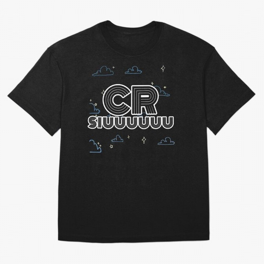Siuuu 7 CR7 goal funny Oversized T-Shirt Wear the Spirit of FIFA World Cup 2026 Spirit, Celebrating Portugal, Spain and Germany, Cristiano Ronaldo, Haaland and CR7, Tournament Hype, Historic Matchups, Family Viewing Parties and Global Sports Pride;