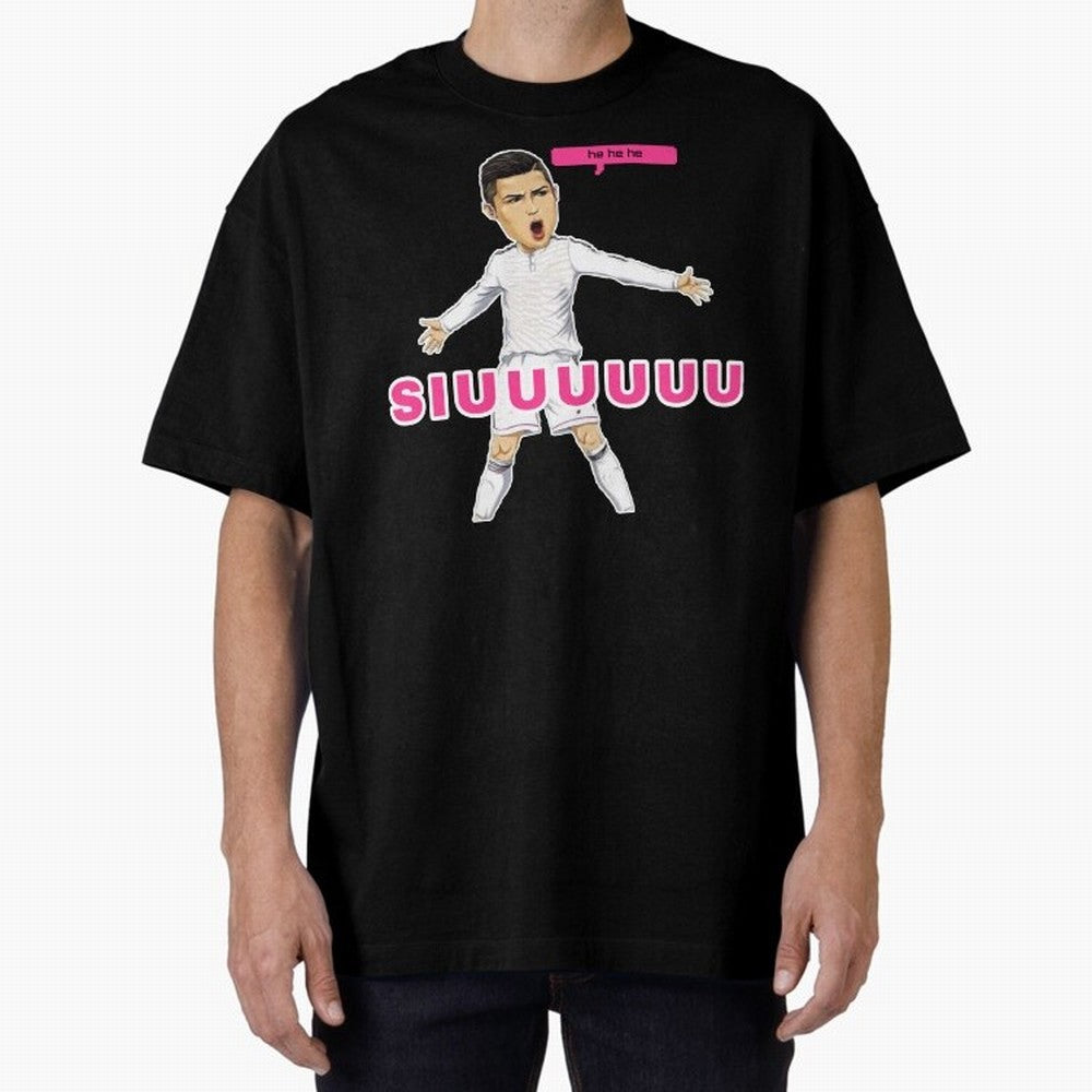 hehehe suiii Oversized T-Shirt Treasure Match Day Hype around FIFA World Cup 2026, Haaland, England, France and Netherlands, Match Day Excitement, Supporter Culture, Golden Goals and Global Football Passion; Ideal for Passionate Fans Who Love