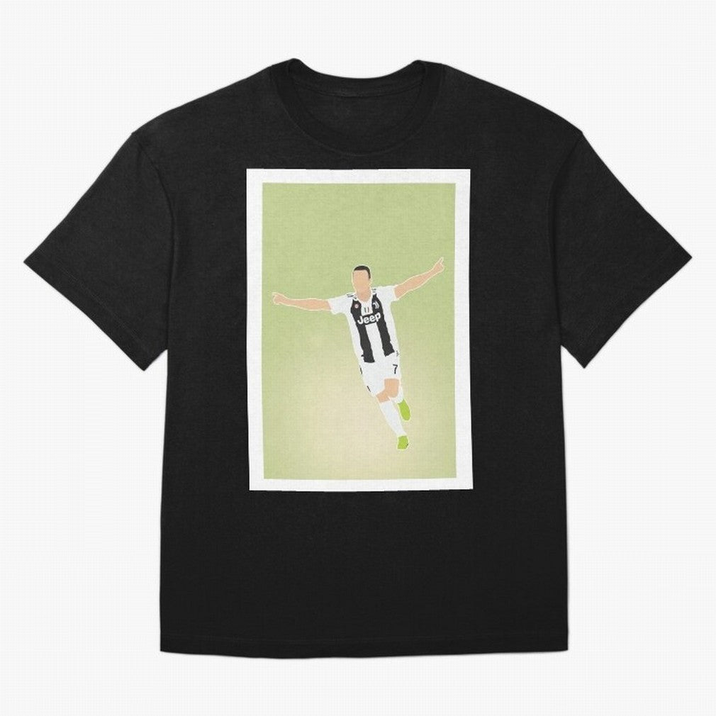 CRISTIANO RONALDO Oversized T-Shirt Bring Match Day Fire to Global Football Passion for FIFA World Cup 2026 Group Stage, Featuring Haaland and Mbappe, Spain, Soccer Culture, Superstar Moments, National Team Dreams and Competitive Fire; Built for