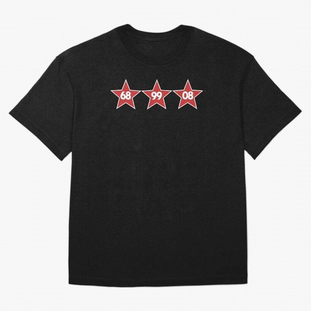 Manchester United European Cups Oversized T-Shirt Share the Excitement of Match Day Hype around FIFA World Cup 2026 USA Canada Mexico, Messi, Germany, Football Festival Excitement, Trophy Ambitions, Country Rivalries and Star Player Buzz; Perfect