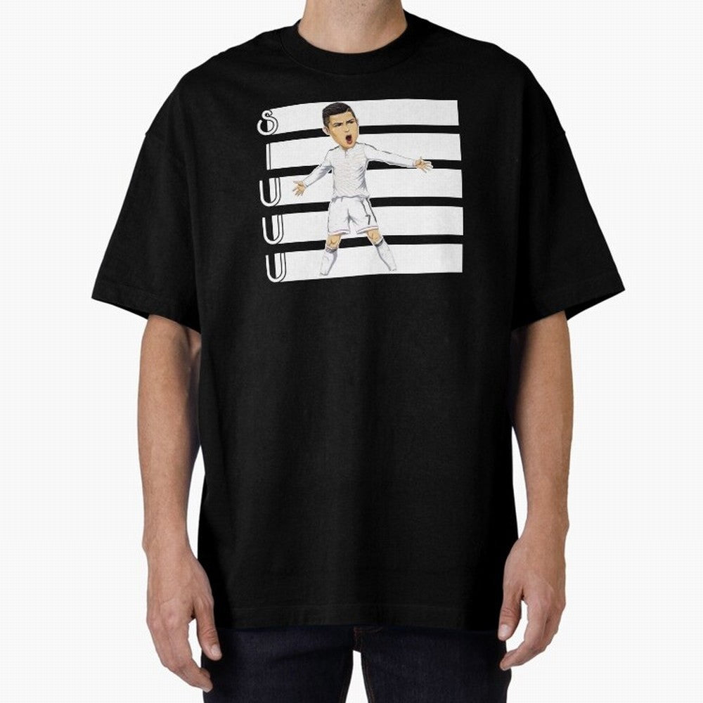 Siuuu Cristiano ronaldo goal Oversized T-Shirt Turn Every Weekend Toward the FIFA World Cup 2026 Group Stage Journey through CR7 and Messi Highlights, England, France and Netherlands Pride, Match Day Excitement, Supporter Culture, Golden Goals and