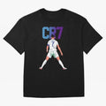 CR7 Oversized T-Shirt Relive FIFA World Cup 2026 Group Stage for Fans of Messi and Portugal, Bringing Worldwide Fan Energy, Dramatic Goals, Stadium Lights and Championship Celebrations; Great for Watch Parties, Sports Bars, Family Nights, Fan Clubs