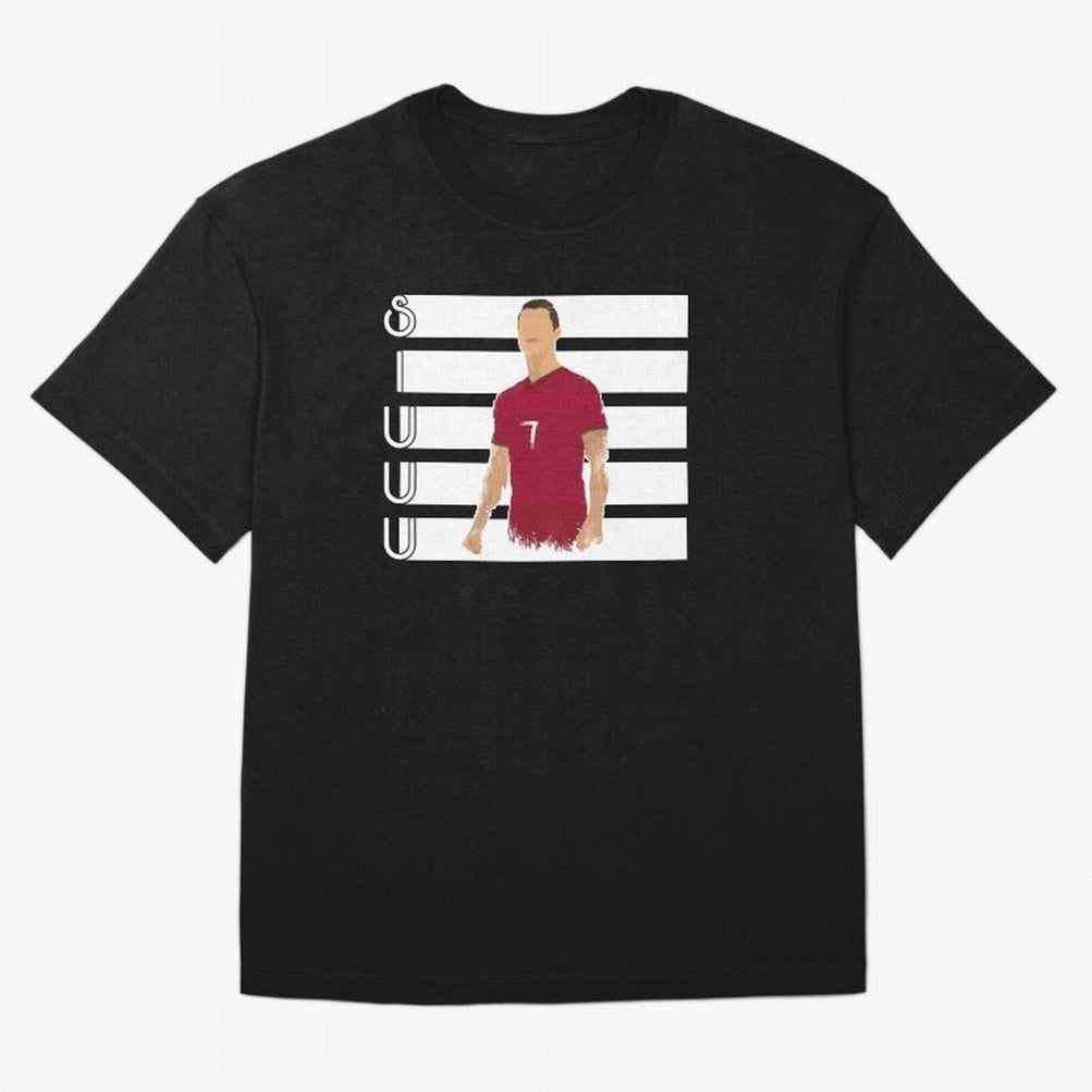 Siuuu cr7 funny goal Oversized T-Shirt Celebrate FIFA World Cup 2026 Spirit, with Portugal, Spain and Germany, Haaland, Game Day Rituals, Football Legends, Country Pride and the Road to the Final; Great for Watch Parties, Sports Bars, Family