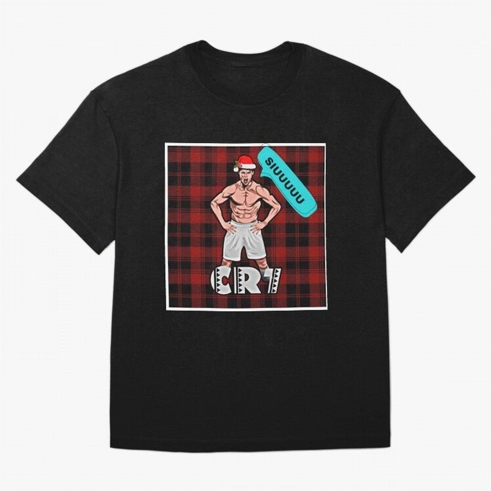 Siuuu Cristiano ronaldo goal Oversized T-Shirt Support FIFA World Cup 2026 for Fans of Messi and Cristiano Ronaldo and Brazil, Bringing Football History, Final Match Energy, Crowd Noise and Once in a Lifetime Moments; Ideal for Football Dads,