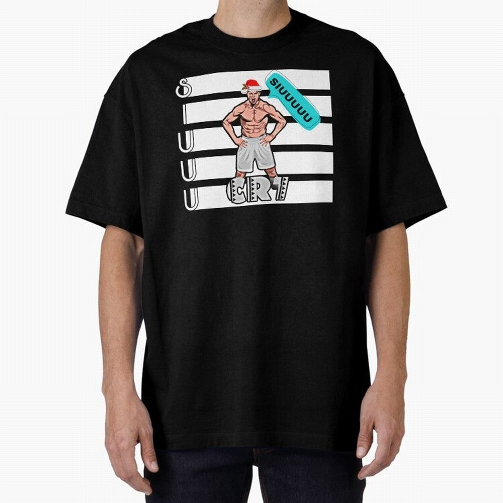 Siuuu Cristiano ronaldo goal Oversized T-Shirt Feel the Trophy Chase of Global Football Passion for FIFA World Cup 2026 USA Canada Mexico, Capturing CR7 and Messi, Argentina, Game Day Rituals, Football Legends, Country Pride and the Road to the