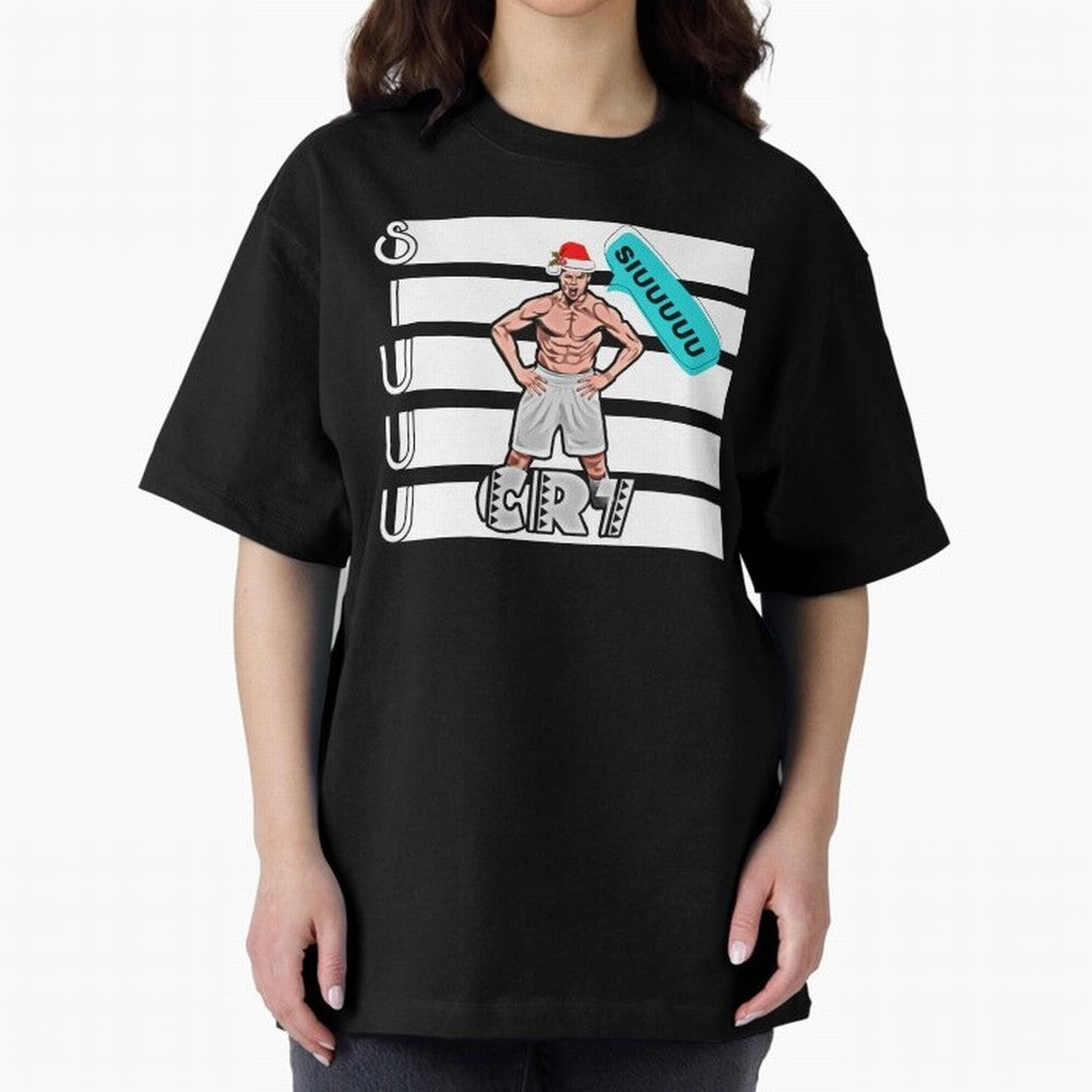 Siuuu Cristiano ronaldo goal Oversized T-Shirt Feel the Trophy Chase of Global Football Passion for FIFA World Cup 2026 USA Canada Mexico, Capturing CR7 and Messi, Argentina, Game Day Rituals, Football Legends, Country Pride and the Road to the