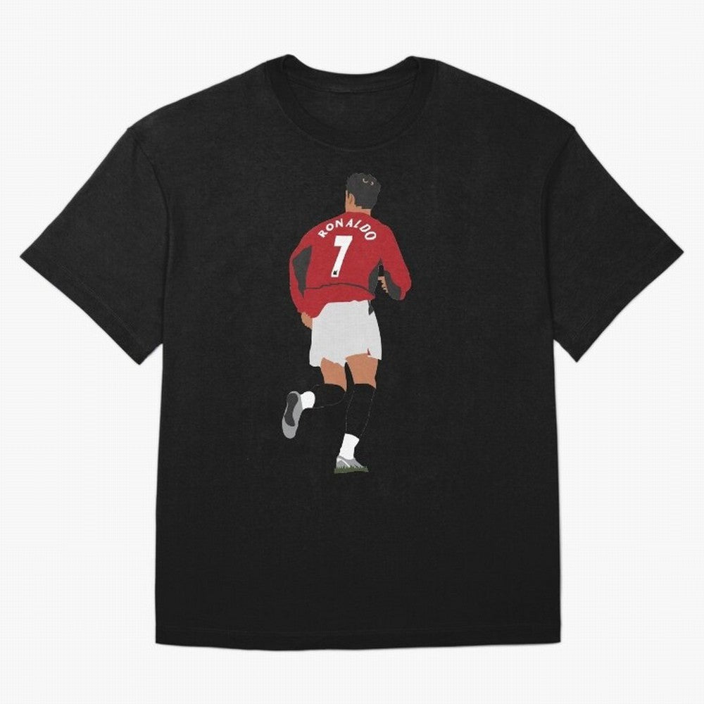 Ronaldo - Man Utd - 2004 Oversized T-Shirt Celebrate the Biggest Stage of Match Day Hype around FIFA World Cup 2026, CR7, Argentina, Supporter Pride, Iconic Celebrations, Legendary Names and Global Match Day Energy; Built for Supporters Chasing