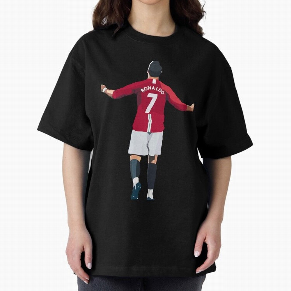 Legend Cristiano Ronaldo Oversized T-Shirt Fuel Your Fan Pride for FIFA World Cup 2026 Group Stage for Fans of Messi, Neymar and Mbappe and Netherlands, Bringing Match Day Excitement, Supporter Culture, Golden Goals and Global Football Passion;
