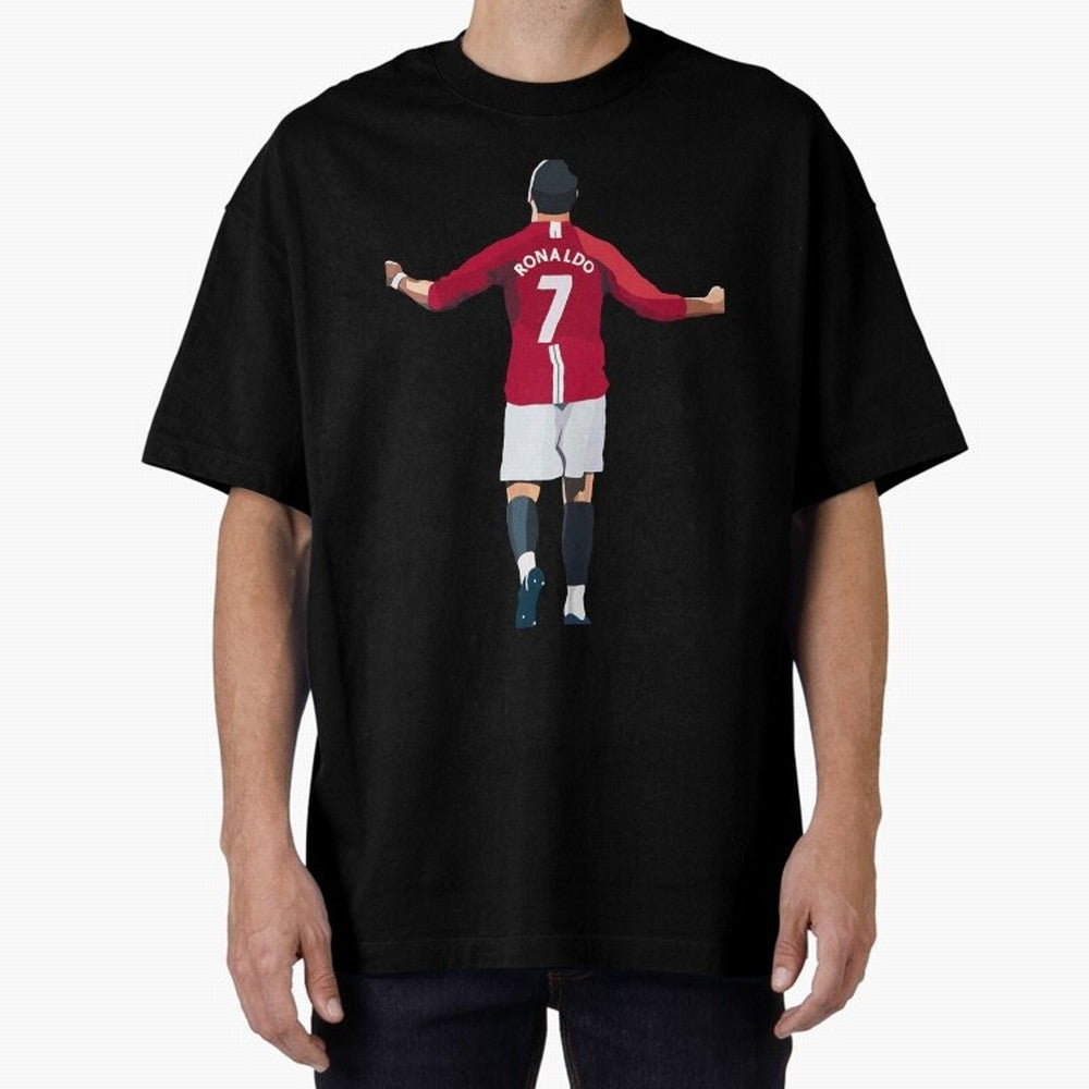 Legend Cristiano Ronaldo Oversized T-Shirt Fuel Your Fan Pride for FIFA World Cup 2026 Group Stage for Fans of Messi, Neymar and Mbappe and Netherlands, Bringing Match Day Excitement, Supporter Culture, Golden Goals and Global Football Passion;