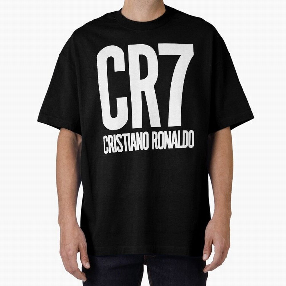 CR7 Cristiano Ronaldo Oversized T-Shirt Get Ready for the FIFA World Cup 2026 Journey through Haaland Highlights, Germany Pride, Sports Nostalgia, International Competition, Famous Players and Unforgettable Victories; Ideal for Football Dads,