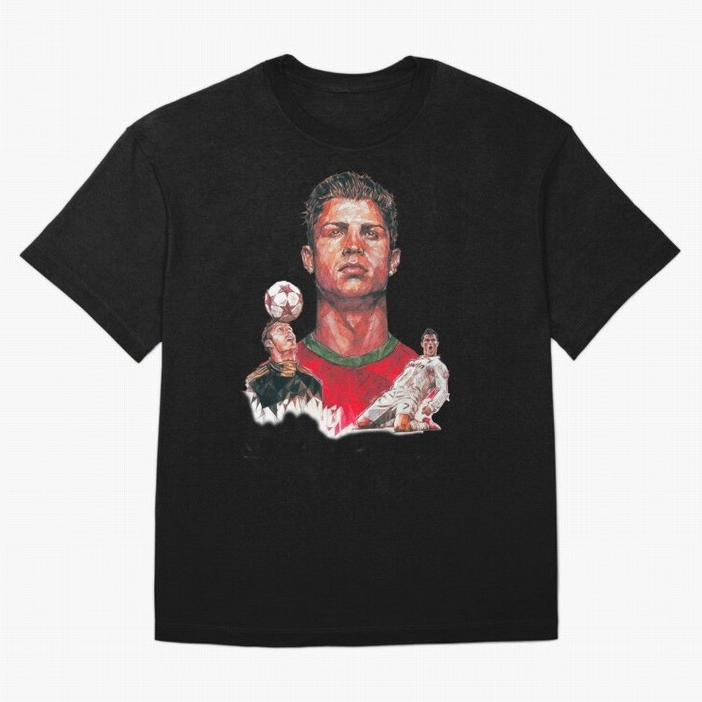 ronaldo Oversized T-Shirt Feel the Heartbeat of FIFA World Cup 2026 for Fans of Neymar and Argentina, Bringing Worldwide Fan Energy, Dramatic Goals, Stadium Lights and Championship Celebrations; Ideal for Football Dads, Football Moms, Friends,