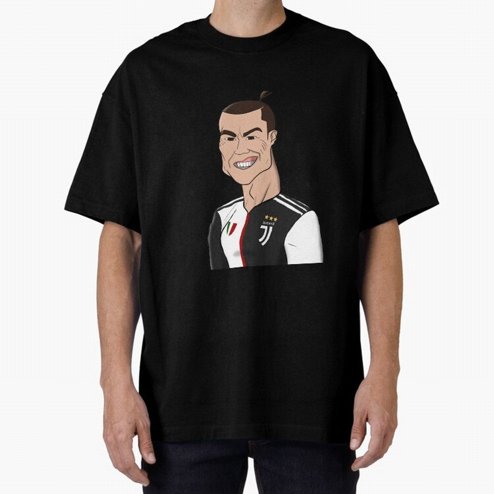 CR J Oversized T-Shirt Support the FIFA World Cup 2026 Journey through CR7 Highlights, Netherlands Pride, Championship Spirit, Famous Goals, Roaring Crowds and International Football Unity; Made for Die Hard Supporters, Soccer Lovers, Game Day