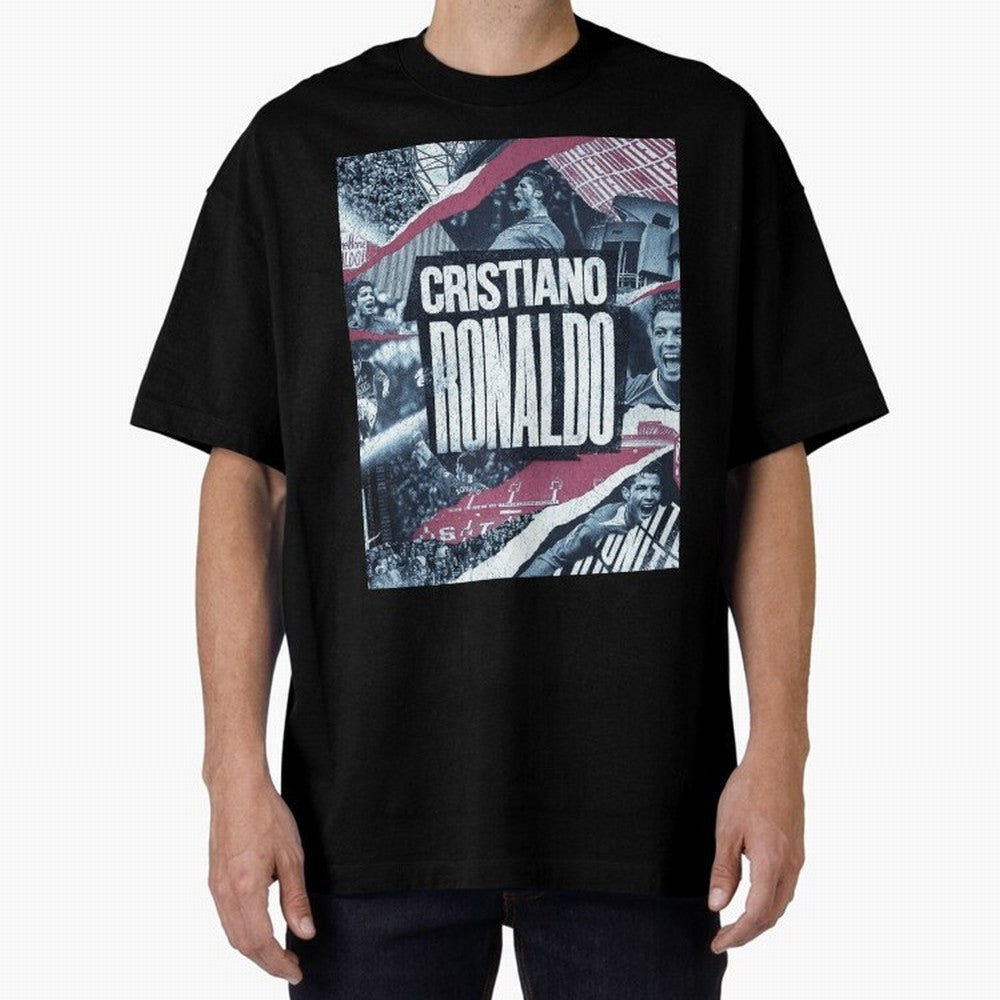 Cristiano Ronaldo Oversized T-Shirt Represent Fans Who Live for the FIFA World Cup 2026 Journey through Messi, CR7 and Mbappe Highlights, Argentina, France and Brazil Pride, Football Passion, Legendary Performances, Festival Vibes and Supporter