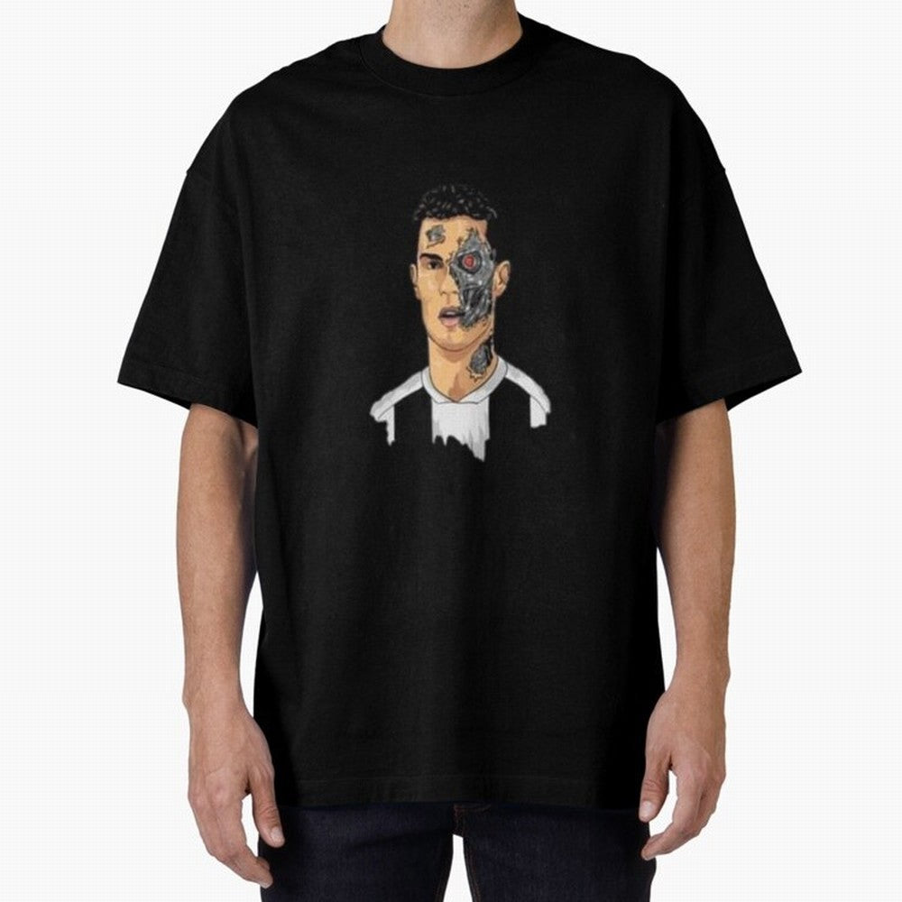 Cristiano Ronaldo isn't a Human Oversized T-Shirt Remember FIFA World Cup 2026 for Fans of Haaland and Spain, Bringing Football History, Final Match Energy, Crowd Noise and Once in a Lifetime Moments; Perfect for Supporters Who Want Bold Football