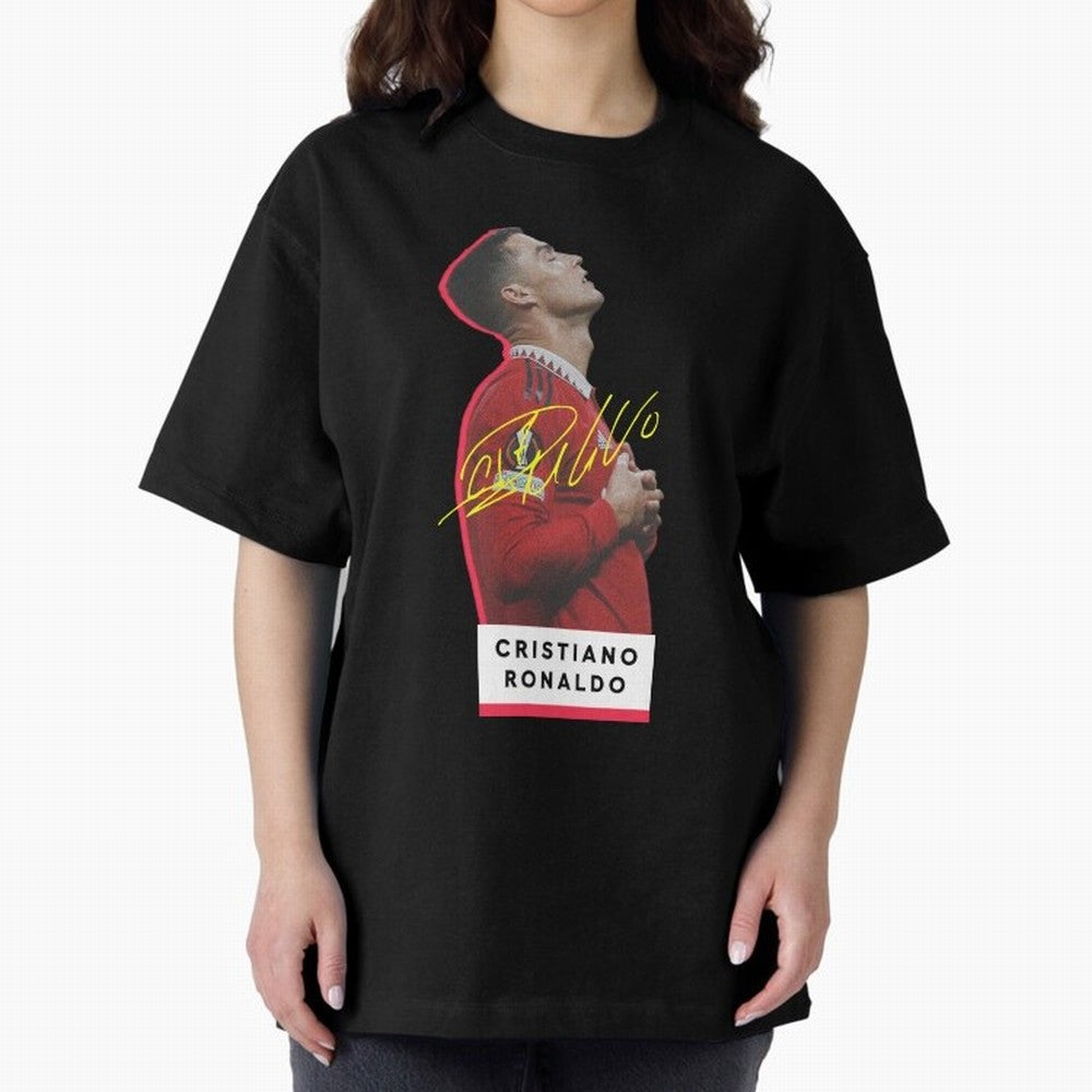 New Celebration Ronaldo Oversized T-Shirt Show Support during the FIFA World Cup 2026 Journey through CR7 Highlights, Netherlands Pride, Match Day Excitement, Supporter Culture, Golden Goals and Global Football Passion; Created for Match Day