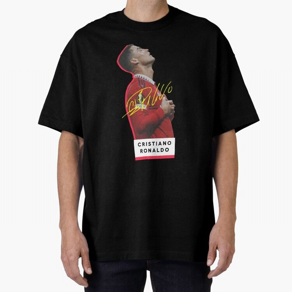New Celebration Ronaldo Oversized T-Shirt Show Support during the FIFA World Cup 2026 Journey through CR7 Highlights, Netherlands Pride, Match Day Excitement, Supporter Culture, Golden Goals and Global Football Passion; Created for Match Day