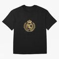REAL MADRID GOLDEN Oversized T-Shirt Make Game Day About FIFA World Cup 2026 USA Canada Mexico Capturing Mbappe and Neymar, Brazil Energy, Football History, Final Match Energy, Crowd Noise and Once in a Lifetime Moments; Great for Supporters Who