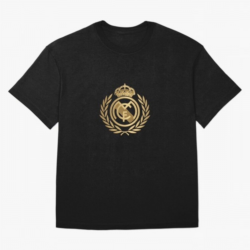 REAL MADRID GOLDEN Oversized T-Shirt Make Game Day About FIFA World Cup 2026 USA Canada Mexico Capturing Mbappe and Neymar, Brazil Energy, Football History, Final Match Energy, Crowd Noise and Once in a Lifetime Moments; Great for Supporters Who