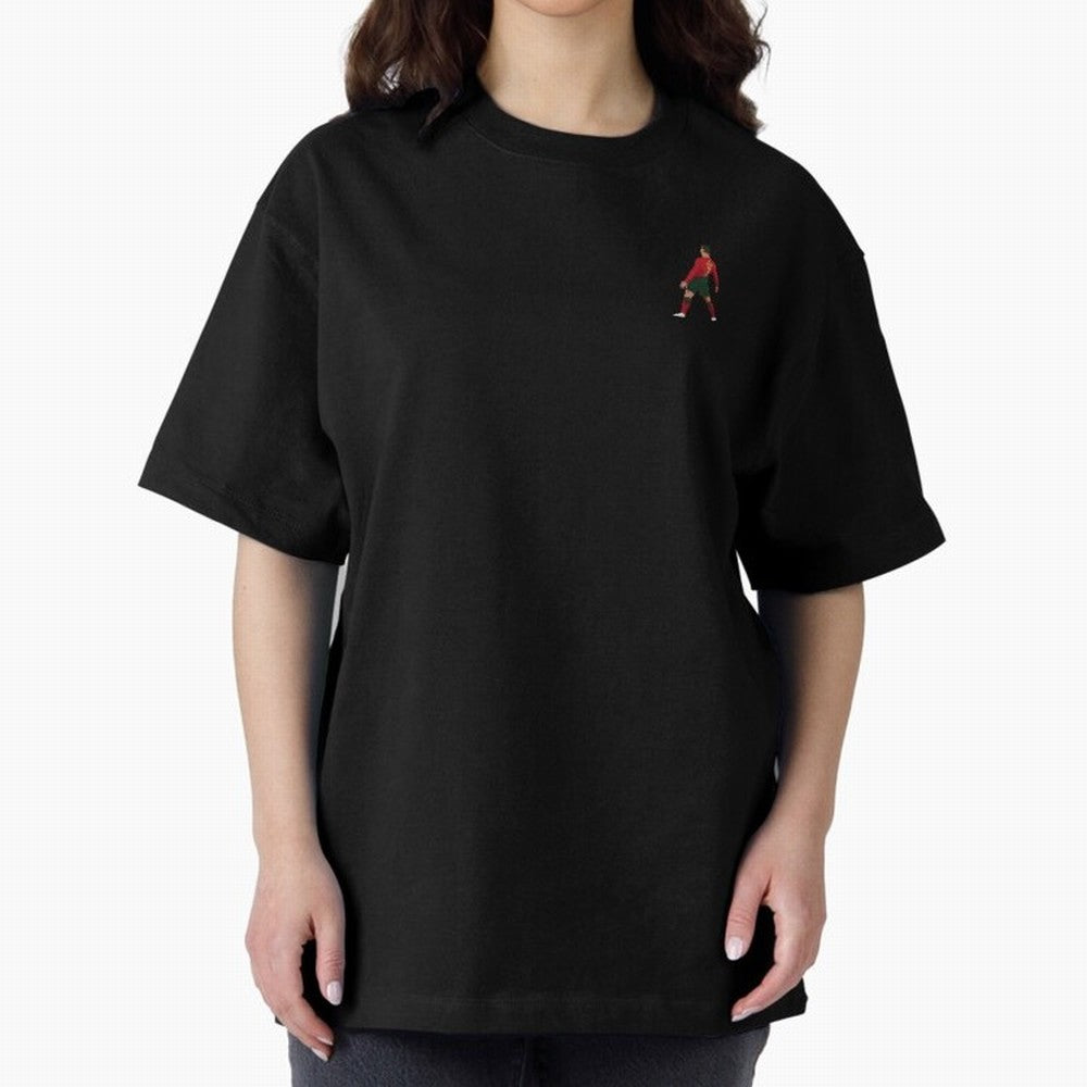 Cristiano Ronaldo Oversized T-Shirt Live for the Drama of Match Day Hype around FIFA World Cup 2026, Neymar, Haaland and Cristiano Ronaldo, Spain and Netherlands, Classic Soccer Heritage, Championship Pressure, Fan Loyalty and International Pride;
