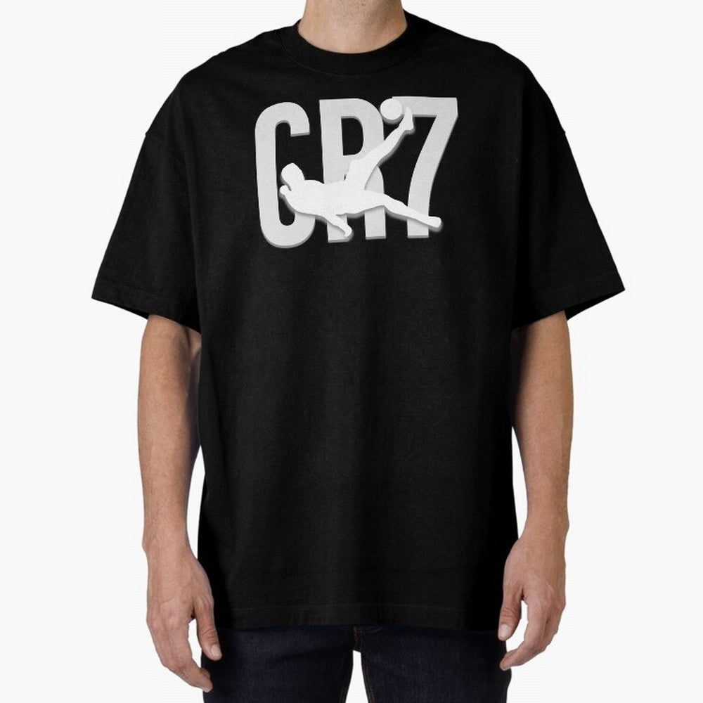 Cristiano Ronaldo Oversized T-Shirt Celebrate Global Passion for FIFA World Cup 2026 Filled with Haaland, Portugal, Spain and Germany Energy, Global Supporter Spirit, Legendary Goals, National Colors and Tournament Celebration; Ideal for Fans Who