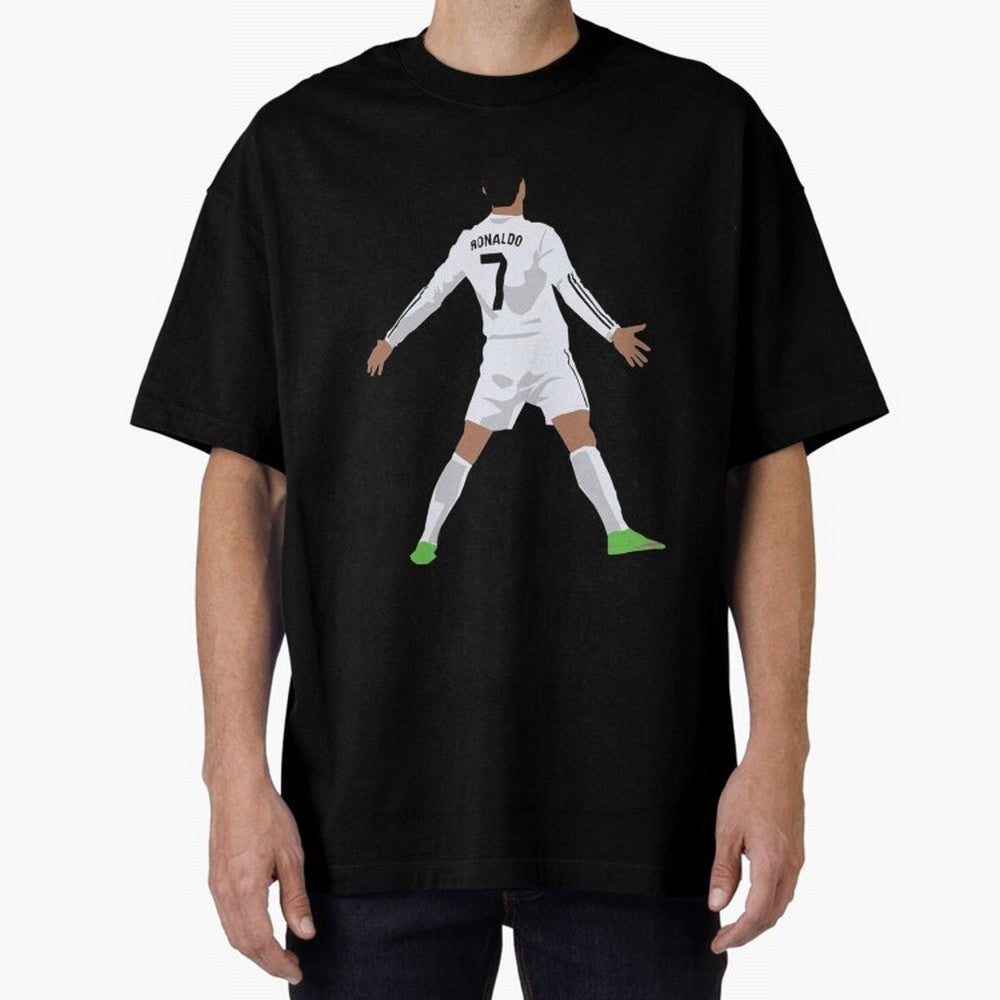 Cristiano Ronaldo Classic T-Shirt Oversized T-Shirt Feel the Heartbeat of Global Football Passion for FIFA World Cup 2026, Driven by CR7 and Messi, Netherlands, Global Supporter Spirit, Legendary Goals, National Colors and Tournament Celebration;
