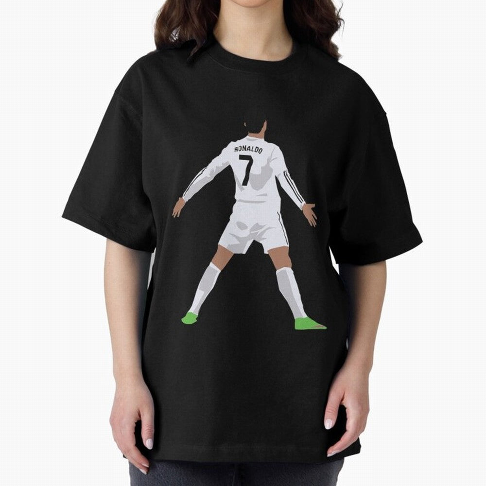 Cristiano Ronaldo Classic T-Shirt Oversized T-Shirt Feel the Heartbeat of Global Football Passion for FIFA World Cup 2026, Driven by CR7 and Messi, Netherlands, Global Supporter Spirit, Legendary Goals, National Colors and Tournament Celebration;