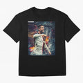Wallpaper Cristiano Ronaldo Oversized T-Shirt Show Fan Pride Across FIFA World Cup 2026 Group Stage Spirit, Built around Spain, Mbappe and Neymar, Vintage Soccer Flavor, Modern Football Stars, National Flags and Final Night Emotion; Perfect for