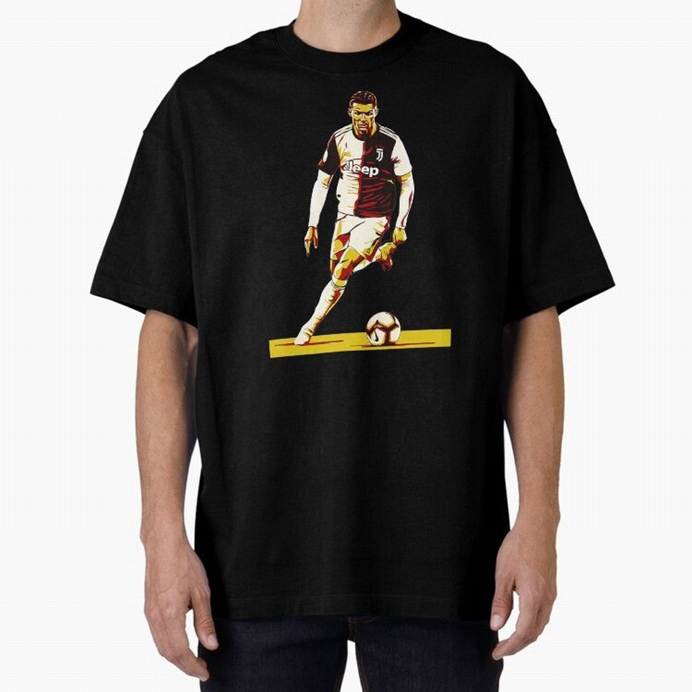 Cristiano Ronaldo Oversized T-Shirt Back Your Heroes with FIFA World Cup 2026 USA Canada Mexico Built around Messi, Argentina Energy, Tournament Hype, Historic Matchups, Family Viewing Parties and Global Sports Pride; Perfect for People Who Love