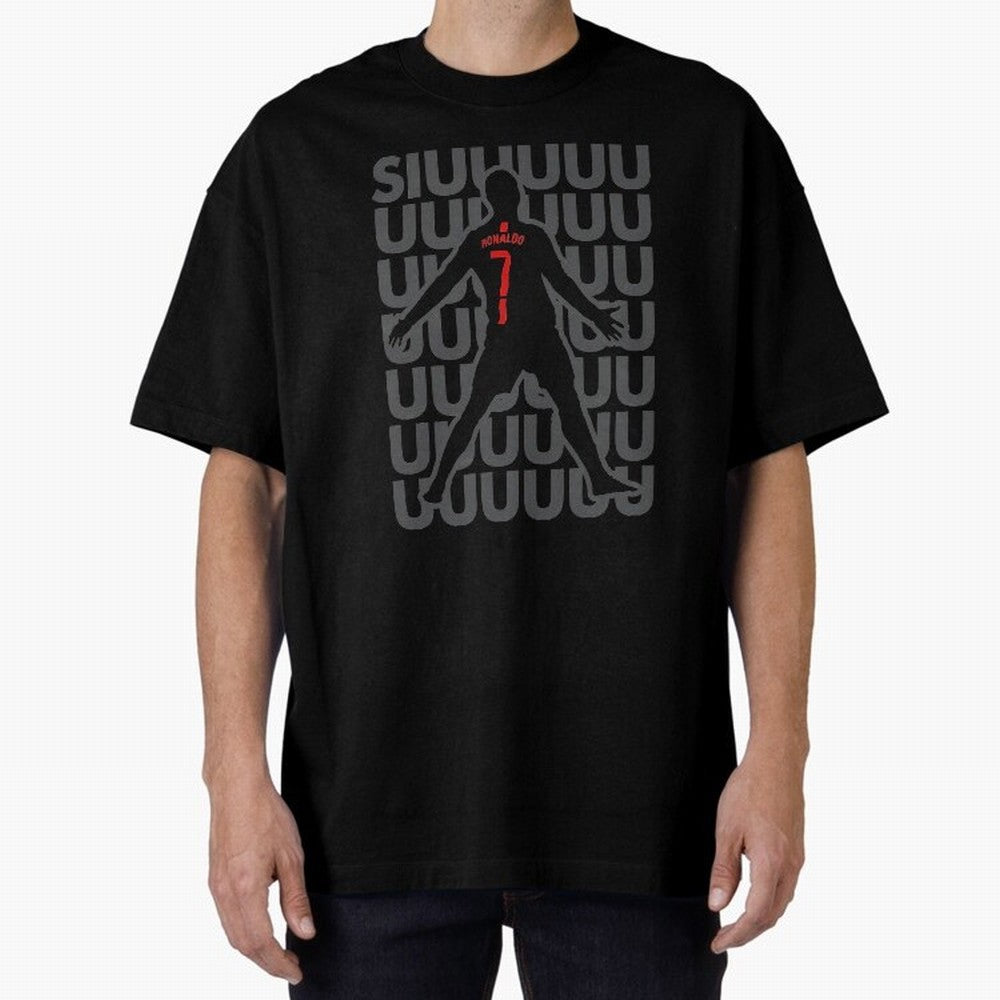 Cristiano Ronaldo Oversized T-Shirt Feel International Energy from FIFA World Cup 2026 USA Canada Mexico Spirit, Celebrating Portugal, Neymar, Haaland and Cristiano Ronaldo, Supporter Pride, Iconic Celebrations, Legendary Names and Global Match Day