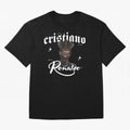 CR7 King edition Oversized T-Shirt Live the Energy of FIFA World Cup 2026 Spirit, Celebrating Spain and Netherlands, Cristiano Ronaldo, Championship Spirit, Famous Goals, Roaring Crowds and International Football Unity; Perfect for Fans,