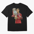 cristiano ronaldo Oversized T-Shirt Join the Global Buzz around the FIFA World Cup 2026 Journey through Haaland Highlights, Brazil, Portugal and Argentina Pride, Vintage Soccer Flavor, Modern Football Stars, National Flags and Final Night Emotion;