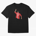 Cristiano Ronaldo MUFC Oversized T-Shirt Live the Energy of the FIFA World Cup 2026 Group Stage Journey through Haaland and Mbappe Highlights, Brazil, Portugal and Argentina Pride, Fan Favorite Moments, National Team Passion, Big Match Drama and