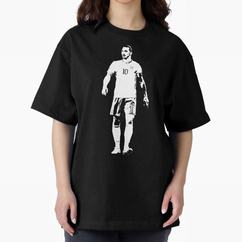 Zlatan-Ibra Oversized T-Shirt Step into FIFA World Cup 2026 USA Canada Mexico for Fans of Messi, Neymar and Mbappe and Netherlands, Bringing Classic Soccer Heritage, Championship Pressure, Fan Loyalty and International Pride; Ideal for Football