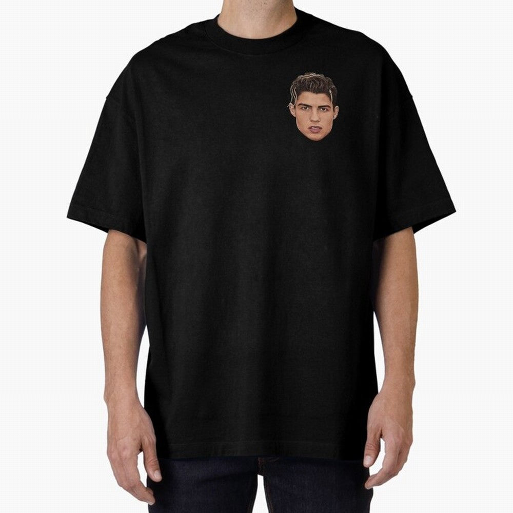 Cristiano Oversized T-Shirt Bring Retro Soccer Energy to the FIFA World Cup 2026 Group Stage Journey through Haaland and Mbappe Highlights, England and Germany Pride, Championship Spirit, Famous Goals, Roaring Crowds and International Football