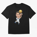 Cristiano Ronaldo Oversized T-Shirt Represent Fans Who Live for Match Day Hype around FIFA World Cup 2026 Group Stage, Mbappe, Portugal, Football Passion, Legendary Performances, Festival Vibes and Supporter Community; Great for Watch Parties,