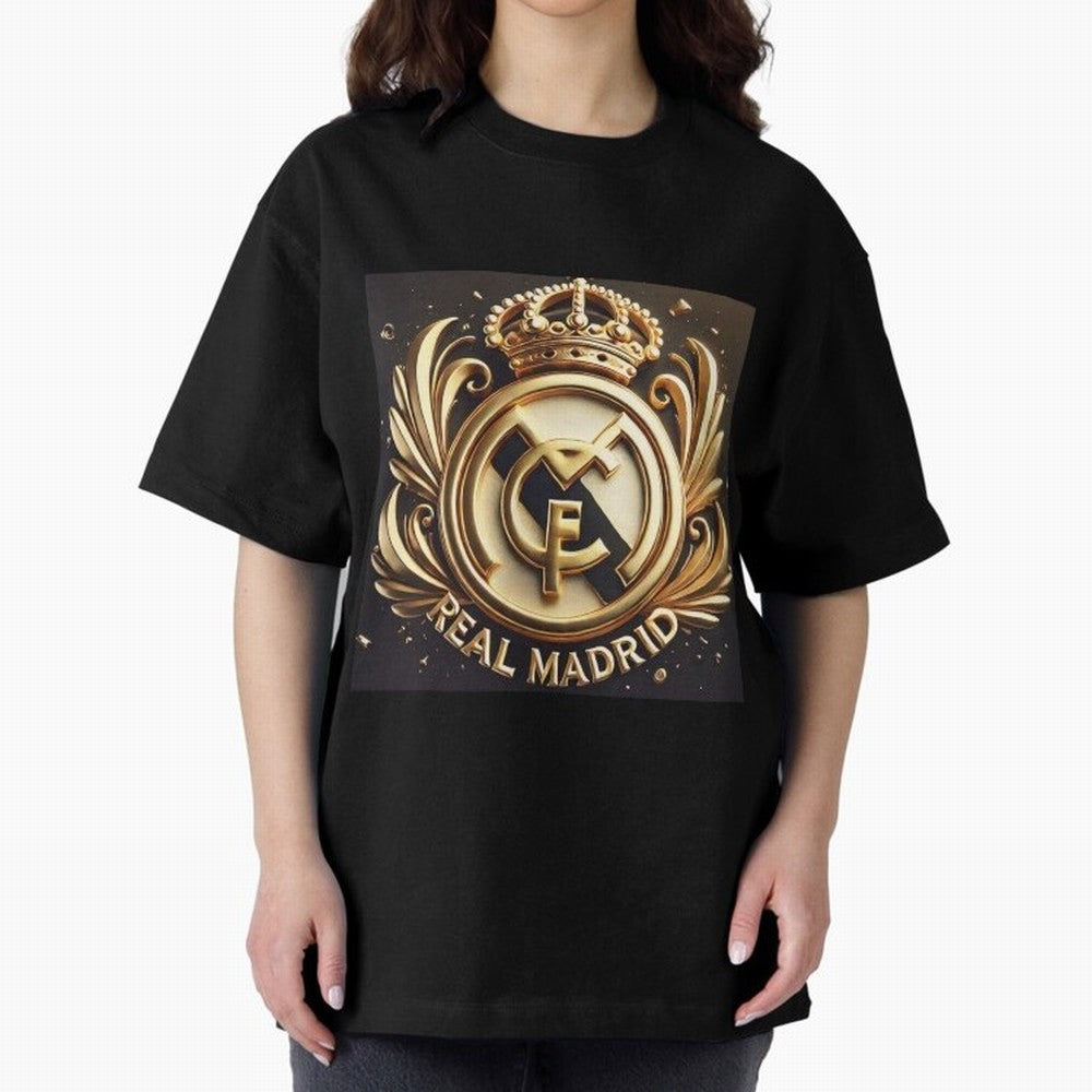 Madridistas Oversized T-Shirt Show Match Day Excitement for FIFA World Cup 2026 USA Canada Mexico Spirit, Inspired by Argentina, France and Brazil, CR7, Stadium Memories, Football Loyalty, International Chants and Championship Tradition; Made for