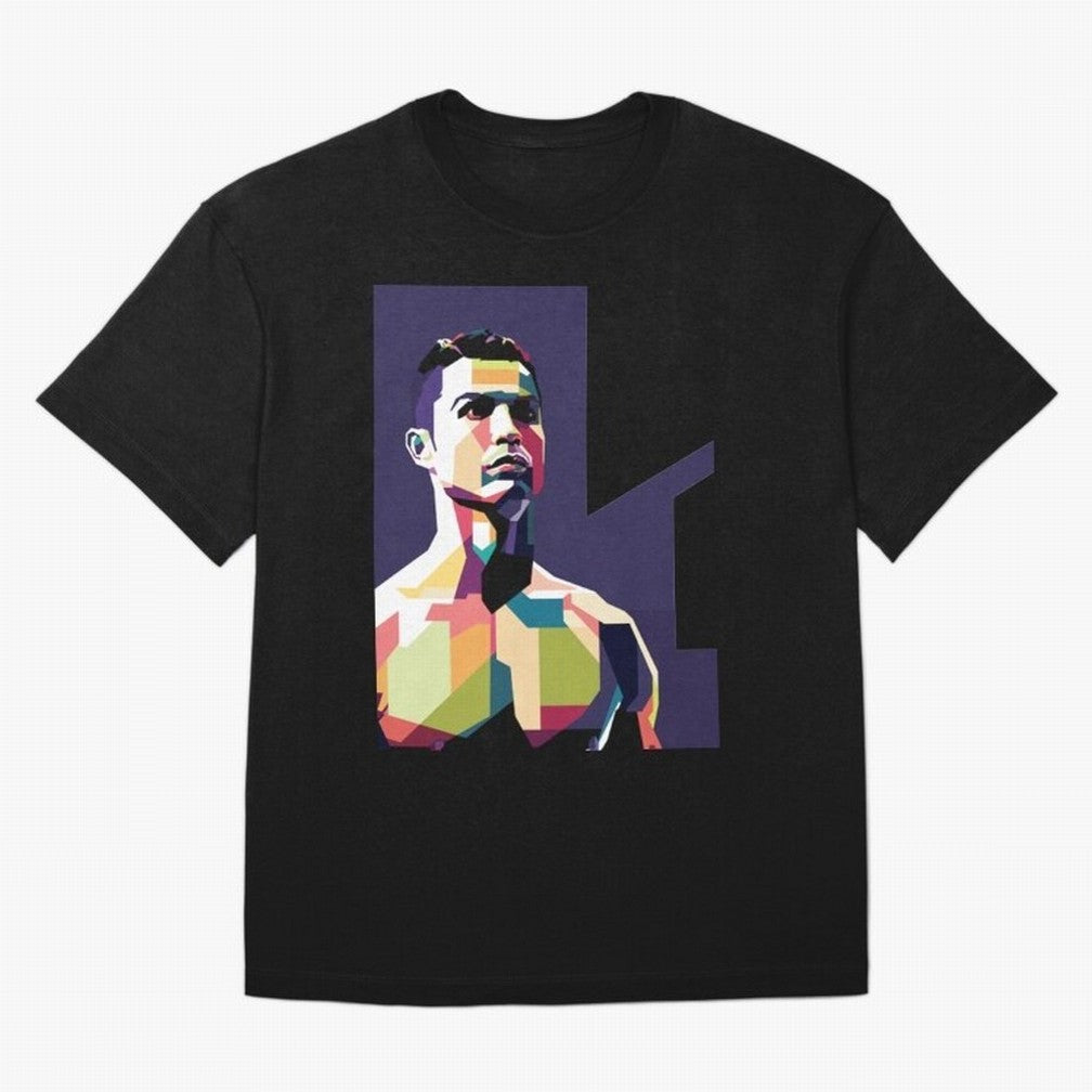 Ronaldo Cristiano Ronaldo Oversized T-Shirt Show Passion for the Stars of FIFA World Cup 2026 USA Canada Mexico Spirit, Connected to Argentina, France and Brazil, Neymar, Haaland and Cristiano Ronaldo, Global Supporter Spirit, Legendary Goals,